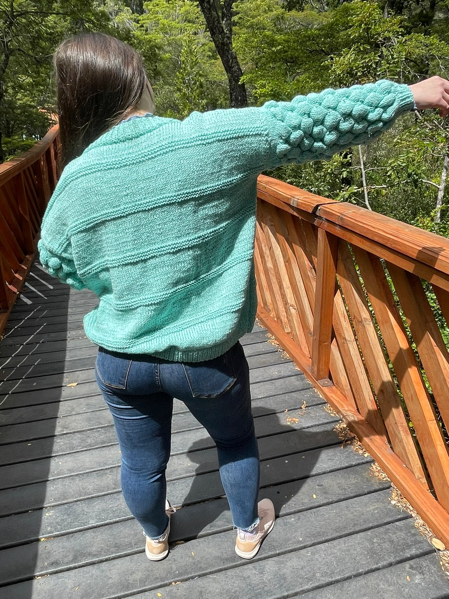 Cardigan Amapola (a pedido)