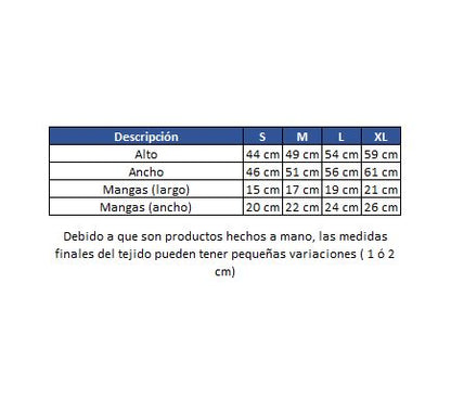 Sweater Tulipán (a pedido)